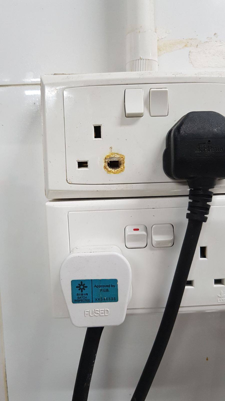 burnt-power-outlet