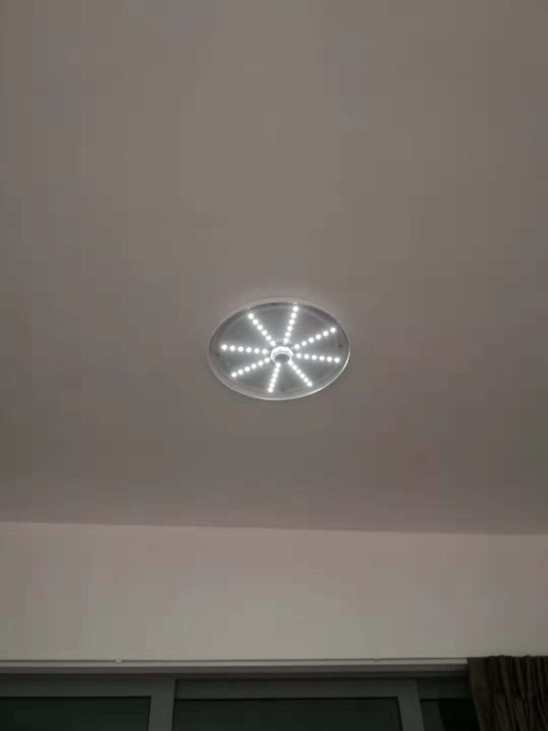 LED-light-turned-on