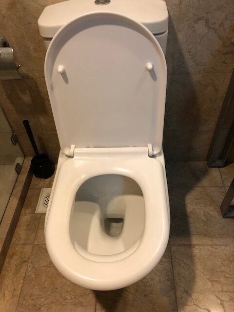 incorrect size toilet seat - too big
