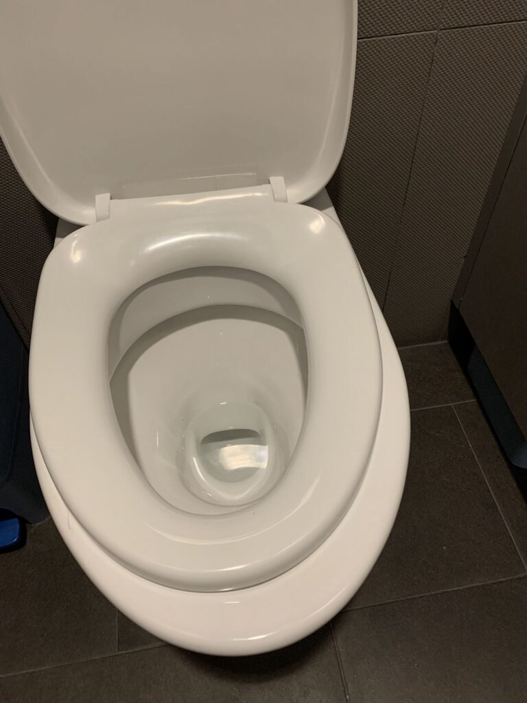 incorrect size toilet seat - too small