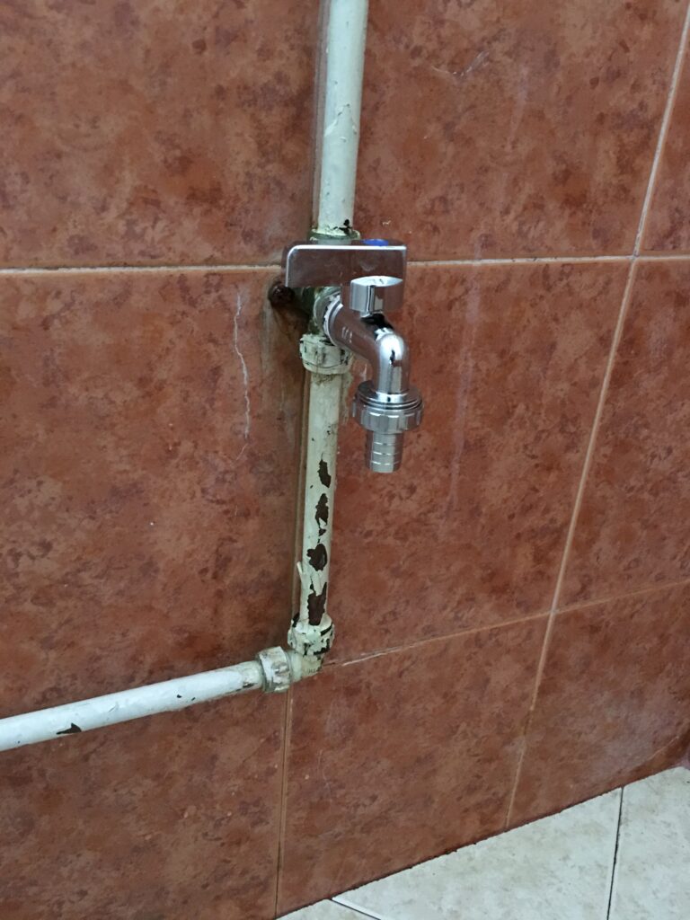 new tap installed